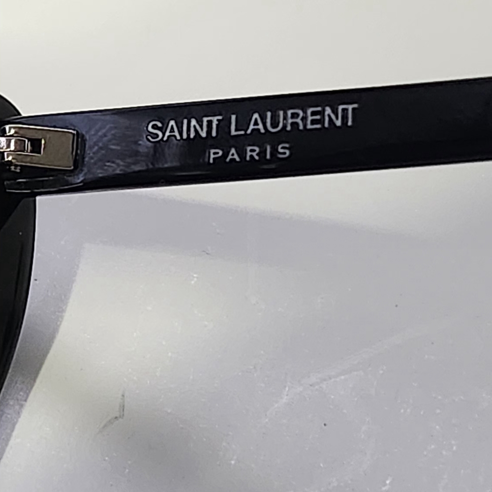 Saint Laurent Black Heart-Shaped Sunglasses - Picture 8 of 10